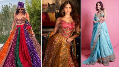 ट्रेंडी ब्राइडल और साइड लहंगा डिजाइंस