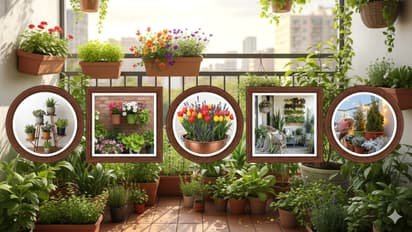 balcony garden winter plants