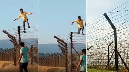 बिना डरे बाड़ फांदकर भारत में कुछ यूं घुसते हैं बांग्लादेशी, यकीन ना हो तो देख लो ये वीडियो!