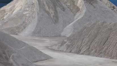 Getty image: Stone quarry, Jerusalem stone
