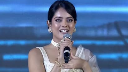 riddhi kumar wore prabhas gifted saree after three years The Raja Saab Event