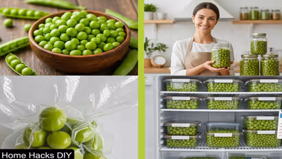 हरी मटर कैसे स्टोर करें