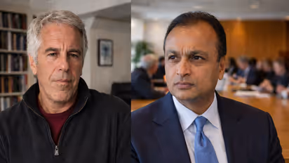 Jeffrey Epstein and Anil Ambani