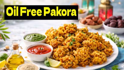 oil free pakora