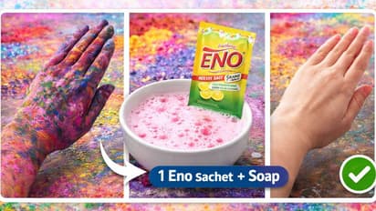 Remove stubborn Holi color