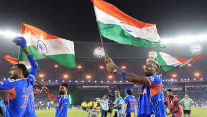 Team india winning moment