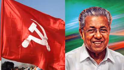 LDF Election Campaign 2026 posters with slogan 'Mattaarundu LDF Allathe' and stills of actress Bhavana from the campaign video