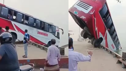 bangladesh bus falls into padma river rajbari ferry accident 16 dead missing passengers rescue operation