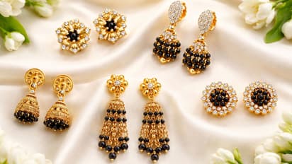 Mangalsutra earrings design