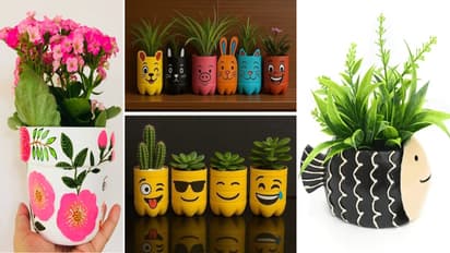 फ्लॉवर पॉट 5 DIY Ideas