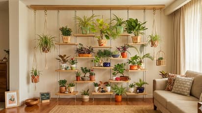 DIY Plant Swing Idea