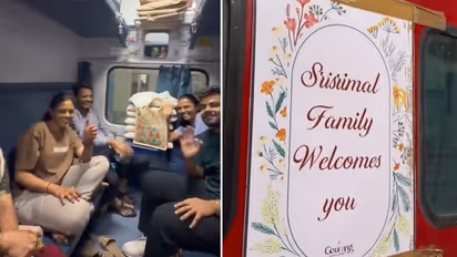 train coach -- a wedding celebration space