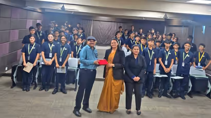 World Health Day Surat GD Goenka School Teen Skin Care awareness session