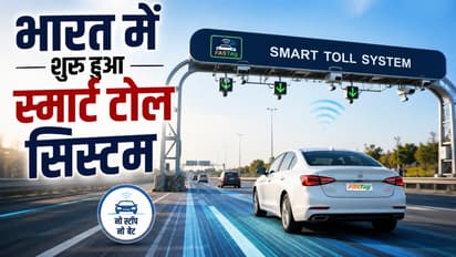 india first barrier free toll system haryana mlff fastag
