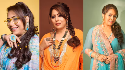 geeta kapoor hairstyles for chubby cheeks