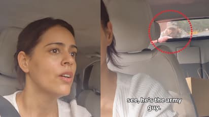 Indian Army Soldier Helps Stranded EV Owner After Battery Dies Heartwarming Video Goes Viral