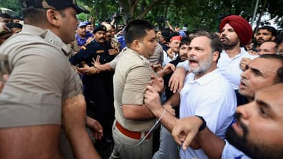 Rahul Gandhi protest