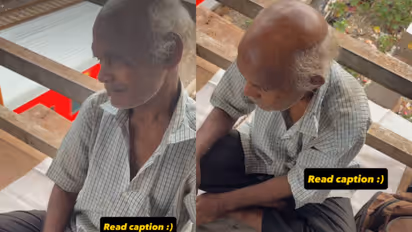 वज़न बताने के 5 रुपए मांगे, महिला ने 100 दिए तो बुज़ुर्ग ने किया दिल जीत लेने वाला काम-WATCH