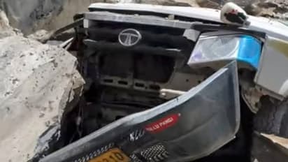 Himachal Landslide 13 Killed After Taxi Buried Under Debris in Lahaul Spiti