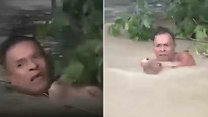Assam Floods: पुरात अडकलेल्या गायीसाठी देवदूत! स्वतःचा जीव धोक्यात घालून वाचवलं, पाहा VIDEO