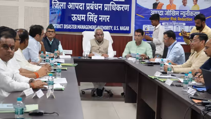 uttarakhand disaster management Udham Singh Nagar workshop, Uttarakhand’s New Disaster Plan: District Teams to Get Training in Rescue, GIS and Early Warning