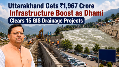 CM Dhami Big Infrastructure Push, 15 GIS Drainage Projects Get Rs 1,960 Crore Approval, Uttarakhand CM Pushkar Singh Dhami
