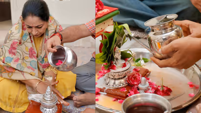 Delhi CM Rekha Gupta Marks Sawan Shivratri With Rudrabhishek, Offers Prayers for National Welfare
