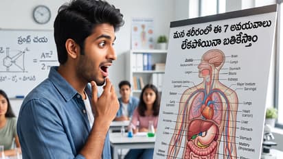 7 human body organs you can live without