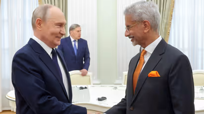 S Jaishankar Vladimir Putin meeting