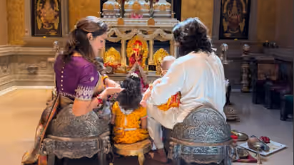 Ram Charan-Upasana Twins Steal Janmashtami: Krishna-Radha Outfits Take The Internet By Storm — See Pic