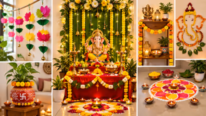 ganesh puja decoration