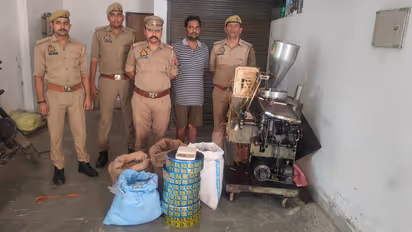 Banda Police Bust Alleged Fake Gutkha Factory Seize 73 Kg Tobacco and Goods Worth 35 Lakh