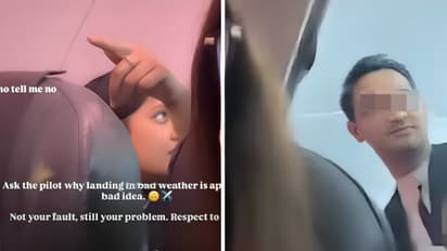 Viral Video: 'पायलटला जाऊन विचारा!', लँडिंगला उशीर झाल्यानं महिला क्रूवर भडकली, व्हिडीओ व्हायरल