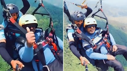 Paragliding: वय ७२, उंची २४,००० फूट! बिहारच्या आजोबांनी आकाशात घेतली भरारी
