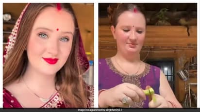 American Woman In Bihar: अमेरिकेची ही महिला अटलांटा सोडून बिहारच्या गावात का आली?