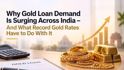 Why Gold Loan Demand Is Surging Across India - And What Record Gold Rates Have to Do