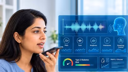 Type 2 diabetes voice test
