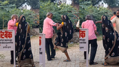 Hamirpur Viral Video: लेकीने प्रियकराला निवडलं, संतापलेल्या आईने कोर्टाबाहेर मुलाच्या बापाला चपलेने बदडलं