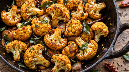 Gobi Roast Recipe : हॉटेलसारखं चमचमीत फ्लॉवर रोस्ट घरीच बनवा, चव एकदम भन्नाट!