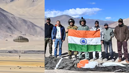 DRDO Parachute: लडाखमध्ये १६ हजार फुटांवरून उडी; DRDO च्या नव्या पॅराशूटची यशस्वी चाचणी