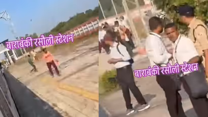 Viral Video: चालत्या ट्रेनमधून तिकीट नसलेल्या प्रवाशांच्या उड्या, टीसीला घाबरून पळाले!