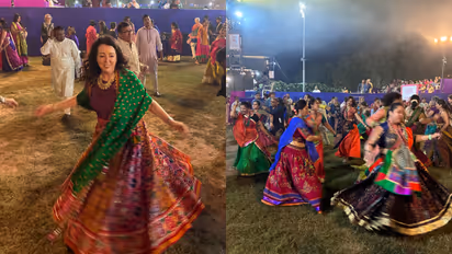 Swiss Envoy Plays Garba: स्विस राजदूतांनी गुजरातमध्ये खेळला गरबा, सोशल मीडियावर कौतुक