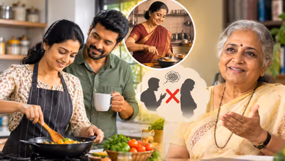 Sudha Murty Marriage Advice : 'माझ्या आईसारखा स्वयंपाक जमत नाही' अशी बायकोशी तुलना करू नका! सुधा मूर्तींचा नवऱ्यांसाठी खास सल्ला