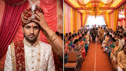 Groom’s Unusual Wedding Guests Steal the Show