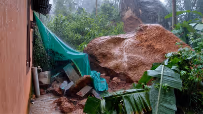 Kattakkada: Bedridden Mother’s Family Narrowly Escapes As Massive Boulder Crushes Well!