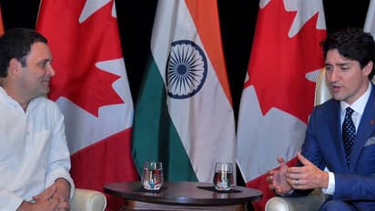 കനേഡിയന് പ്രധാനമന്ത്രിയുമായി രാഹുല് ഗാന്ധി കൂടിക്കാഴ്ച നടത്തി