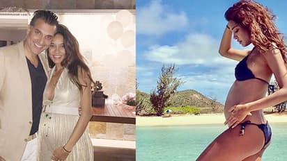 In pics: Lisa Haydon looks radiant as she flaunts her baby bump
