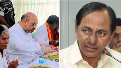 నా కూతురుపైనా వేశారు: అమిత్ షాపై కేసీఆర్ గుర్రు