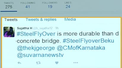 ಟ್ವಿಟರ್'ನಲ್ಲಿ ಸ್ಟೀಲ್ ಬ್ರಿಡ್ಜ್ ಬೇಕು ಕ್ಯಾಂಪೇನ್: ಬಯಲಾಯ್ತು 85ಕ್ಕೂ ನಕಲಿ ಖಾತೆಗಳ ಸೀಕ್ರೆಟ್