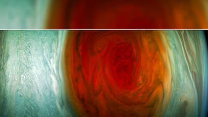 NASA releases first images of raging storm in Jupiter